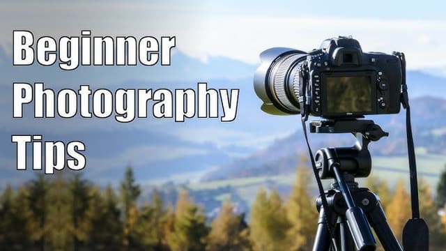 Photography for Beginners